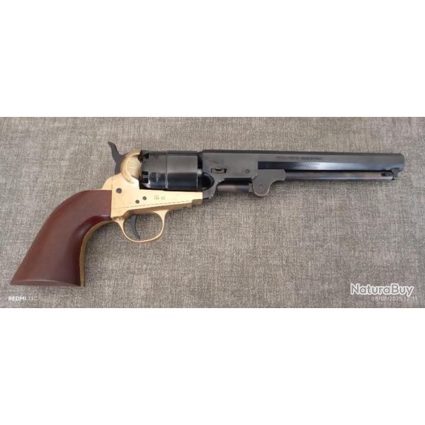 REVOLVER POUDRE NOIRE 1851 NEUF JAMAIS  TIR ANNE 2022 CAL 44.vendu AVEC  50 boulets.