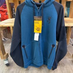 SOLDES Sweat BROWNING SNAPSHOT BLEU Taille. XL