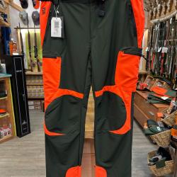 DESTOCKAGE Pantalon BENISPORT STETCH ORANGE/KAKI Taille 48