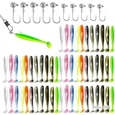 Lot De 28 Paquets De Leurres Souples MARS R-32 80mm - Pêche Mer Et Eau Douce - Ultimate Fishing