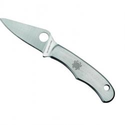 COUTEAU DROIT SPYDERCO BUG INOX 4 CM