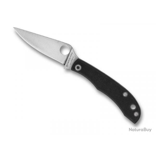 COUTEAU SPYDERCO HONEYBEE G10 NOIR