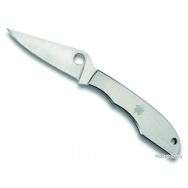 COUTEAU SPYDERCO GRASSHOPPER INOX