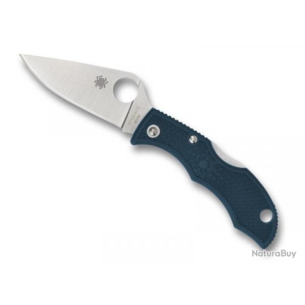 COUTEAU SPYDERCO LADYBUG 3 K390 BLEU