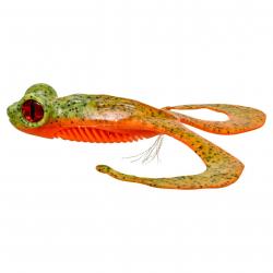 Leurre souple Gunki Bull Frog 130 Fluo Chart Pepper