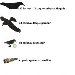 Pack appelants corbeaux + appeaux HB Call eco