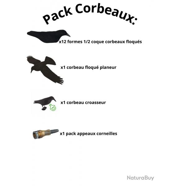 Pack appelants corbeaux + appeaux HB Call eco