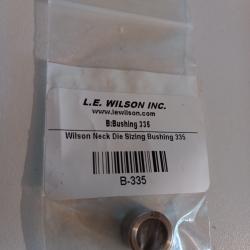 Bushing L.E. WILSON .335 acier haute précision