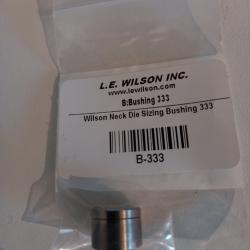 Bushing L.E. WILSON .333 acier haute précision