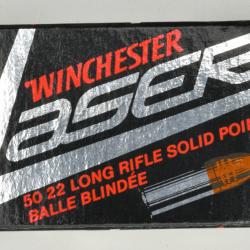 200 cartouches (4x50) .22 LONG RIFLE - WINCHESTER "LAZER" TRES HAUTE VELOCITE