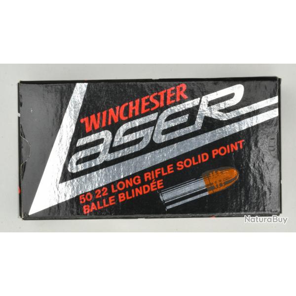 200 cartouches (4x50) .22 LONG RIFLE - WINCHESTER "LAZER" TRES HAUTE VELOCITE