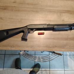 Fusil a pompe bille plastique 6 mm