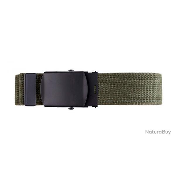 Ceinture US olive boucle noire - MILTEC