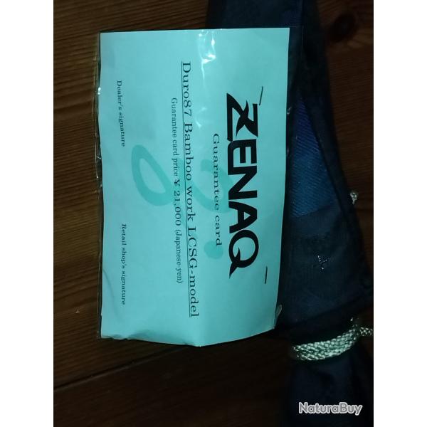 CANNE A PECHE SPINNING ZENAQ BAMBOU WORK DURO 87 LCSG MODEL