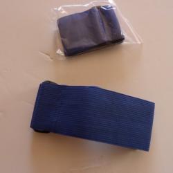 10 Brassards de jeu KYOU Airsoft paintball bleu Largeur 5 x45 cm *NEUF*