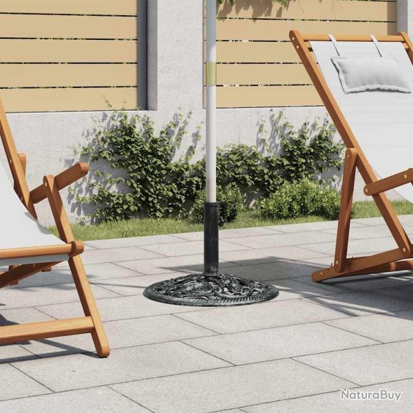 Socle de parasol en fonte 12 kg 48 cm alsavelo