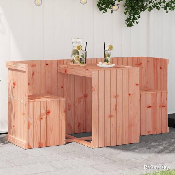 Set de balcon 2 places bois de Douglas massif alsavelo