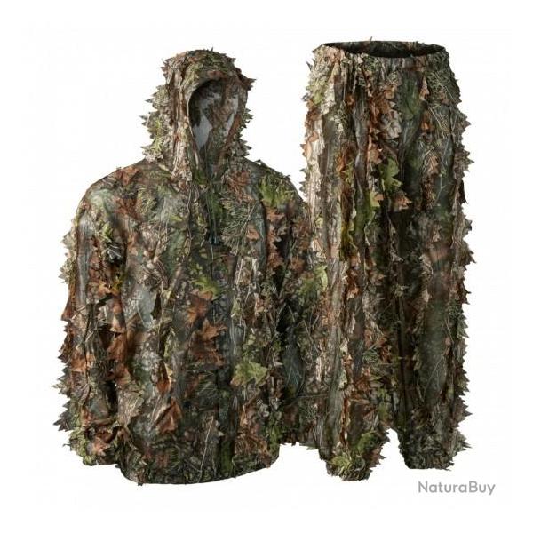 DEERHUNTER ENSEMBLE PANTA/VESTE CAMO FEUILLES SNEAKY 3D S/M