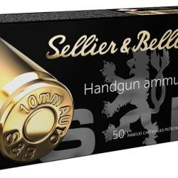 SELLIER BELLOT 10MM AUTO FMJ 180GR X50