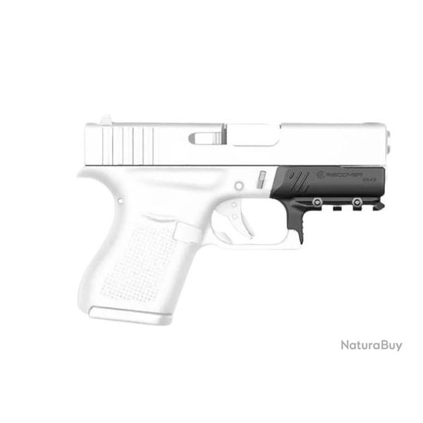 ADAPTATEUR DE RAIL PICATINNY RECOVER OR19 POUR GLOCK 19/17/22/23/34/35 GEN 3-5