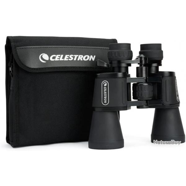 Jumelles Celestron UpClose G2 20x50 Porro Prism Noires Idales pour la Chasse et la Randonne