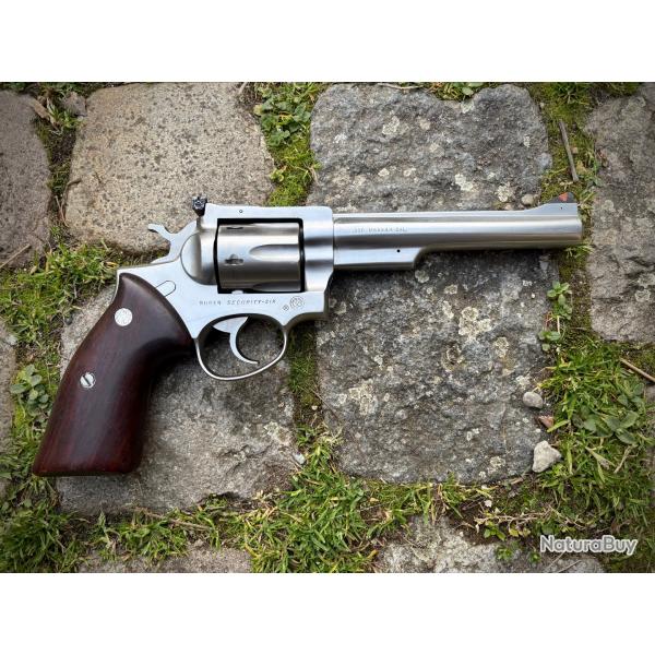 REVOLVER RUGER SECURITY SIX INOX CANON 6 POUCES CALIBRE 357 MAGNUM 38 ...