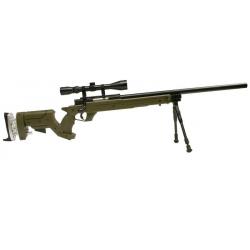 Sniper L96 Mauser Pro Tactique w/ Lunette & Bipied (Well) OD