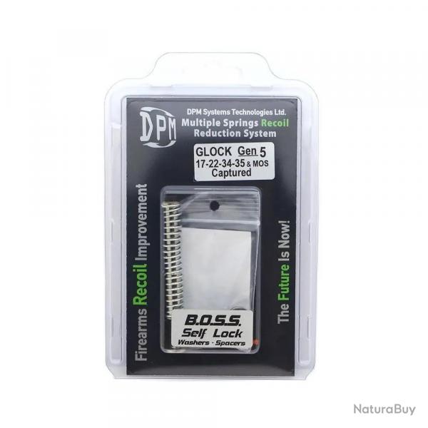 DPM MS-GLG5/1 CAPTURED GLOCK 17-22 GEN 5 CAPTURED BLACK OXIDE STAINLESS STEEL (BOSS)