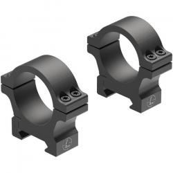 Colliers Leupold Open Range Cross-Slot Rings 30mm Matte - Bas