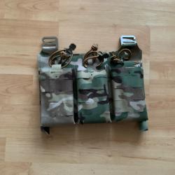 Triple porte chargeur m4 multicam