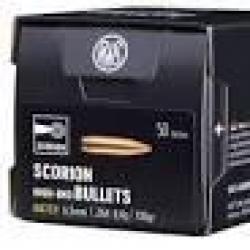 Ogives RWS Scorion 130gr