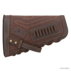 BUSC EN CUIR VÉRITABLE - 22LR 17HMR - LIVRAISON GRATUITE