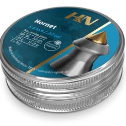 Plomb H&N Hornet cal.5,5mm 1.05g 16.20gt par 1000 (5 boites de 200)