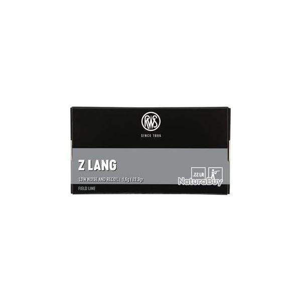 Cartouches RWS cal.22lr z lang 29gr 1.9g par 50