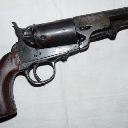 REVOLVER TYPE COLT NAVY 1851 (Poudre noire) A RESTAURER OU POUR PIECES (fabrication Belge)