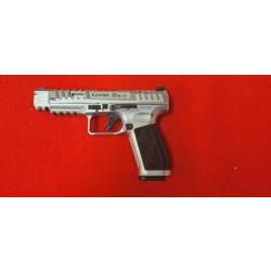 CANIK TP9 SFX RIVAL-S CHROME CAL X NEUF + MALLETTE COMPLETE AVEC ACCESSOIRES + 50 MUNITIONS