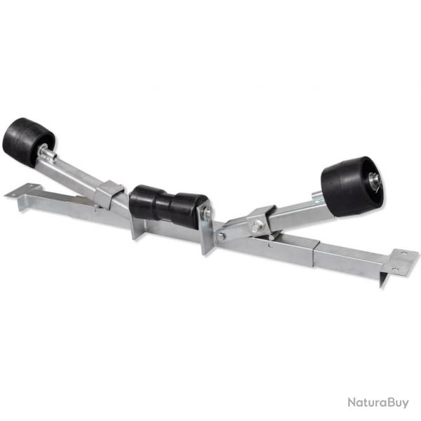 Support infrieur de remorque de bateau avec rouleaux alsavelo