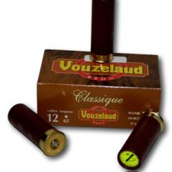 CARTOUCHE VOUZELAND CLASSIQUE CAL. 12/65 BOURRE JUPE 4