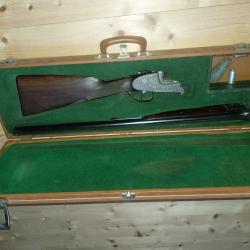 Fusil chasse 12/70 Merkel Frère 303e a platine