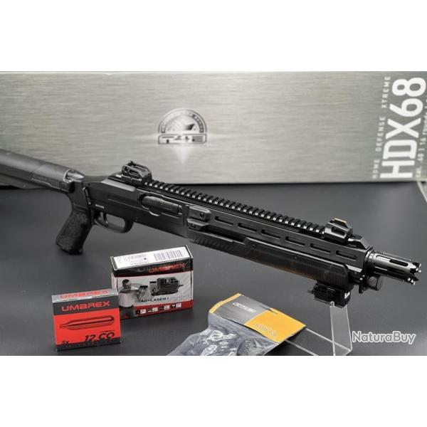 Pack complet HDX68 / TX68 avec laser + 100 munitions + 5 capsule CO2