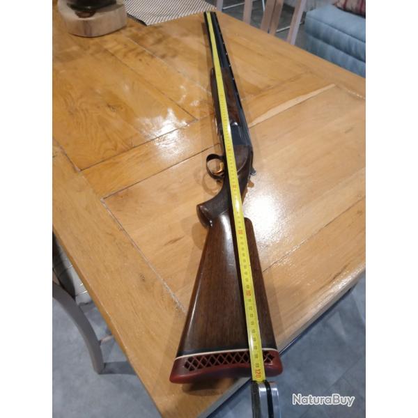 VENTE FUSIL BROWNING TRAP B 25 PARFAIT AYANT TIRE 1000 DOUILLES CALIBRE12