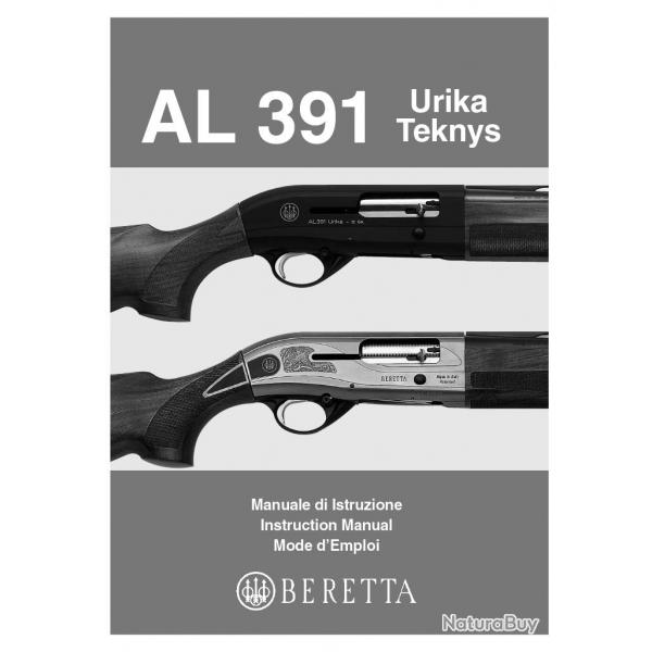 notice fusil BERETTA URIKA TEKNYS (envoi par mail) - VENDU PAR JEPERCUTE (m2362)