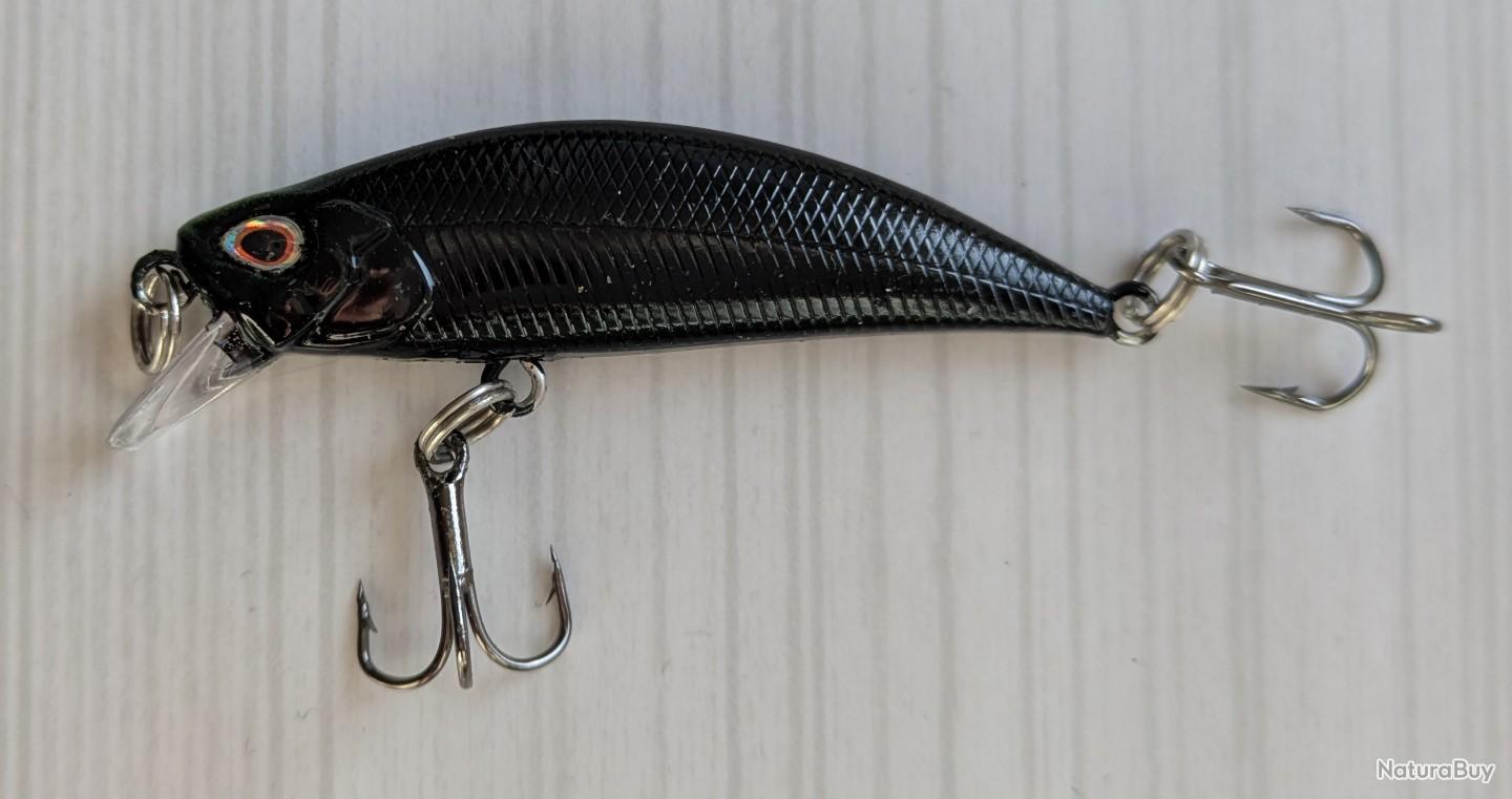 Leurre Dur Jerkbait TREHOOK Flottant 6cm 10g - Pour Brochet, Truite, Perche - Avec Bruiteur