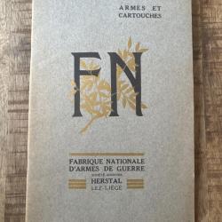 Catalogue des armes et munitions Browning, FN Herstal