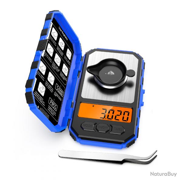 Balance électronique de précision - LIVRAISON GRATUITE - Bleue