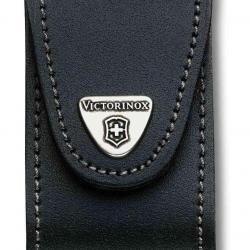 Victorinox  4.0521.3 Etui ceinture Cuir avec fermeture scratch noir