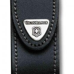 Victorinox 4.0520.3 Etui ceinture Cuir av. fermeture scratch noir