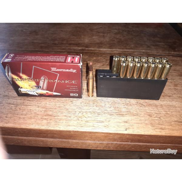 Balles 270 winchester 16 balles Hornardy SST Superperfomance 140 gr + 27 balles Geco Plus 9.7 g/ 150