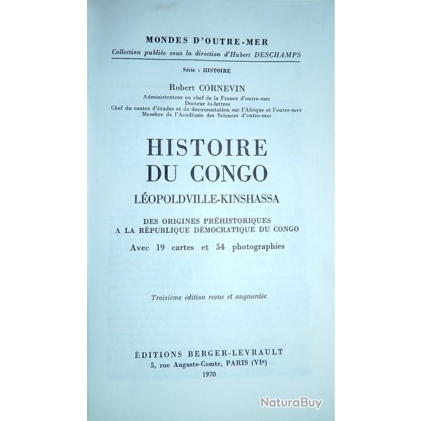 Histoire du Congo Lopoldville Kinshassa