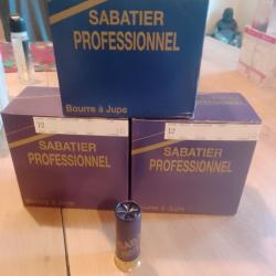 75 cartouches Sabatier professionnel calibre 12/70 plombs 10